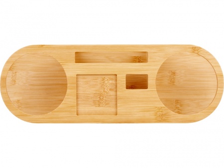 Набор для виски на бамбуковой подставке "Boulevardier"