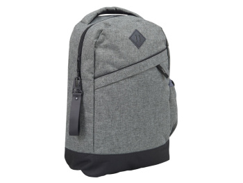 Брелок-ремувка из эко-кожи с карабином "Domino", черный