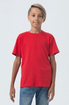 Футболка детская Regent Fit Kids, красная Футболка детская Regent Fit Kids, красная