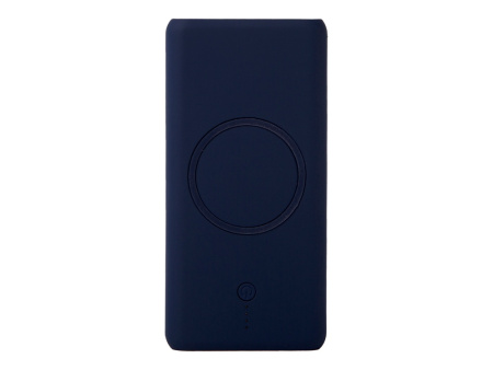 Внешний беспроводной аккумулятор c QC/PD "Reload", 10000 mAh, темно-синий