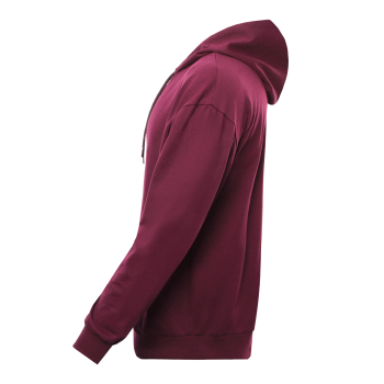 Толстовка STAN Oversize Zip с капюшоном футер без начёса 240, 99, Бордовый,  (66)  (50/L)