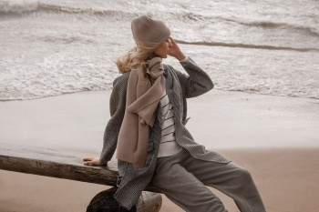 Шарф Windy Rose, бежевый