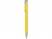 Ручка металлическая шариковая C1 софт-тач, желтый