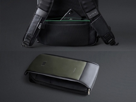 Атикражный рюкзак FlipPack для ноутбука 15.6", черный