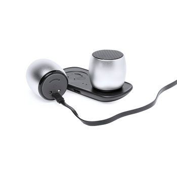 Портативные bluetooth стереоколонки CLARENS, металл, пластик