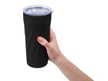 Подарочный набор "FAMILY" с термосом и термокружкой, черный