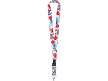 Ланъярд 2,5 см с карабином и межуровневым замком