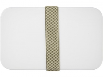 Двухслойный ланчбокс MIYO, белый/pebble grey