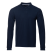 Рубашка поло унисекс STAN длинный рукав хлопок 185, 104LS, Тёмно-синий,  (46)  (52/XL)