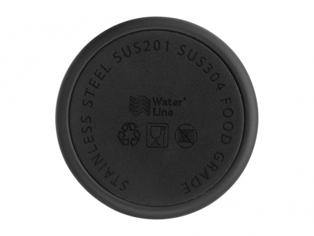 Вакуумный термос с двойными стенками и медным слоем "Torso", 480 мл, черный (P)