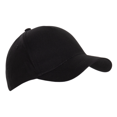 Бейсболка STAN 5 клиньев хлопок 130, 10U, Черный,  (173)  (56-58/ONE SIZE)