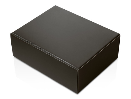 Подарочный набор с пледом, свечой и диффузором, серый