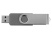 Флеш-карта USB 2.0 32 ГБ «Квебек», серый