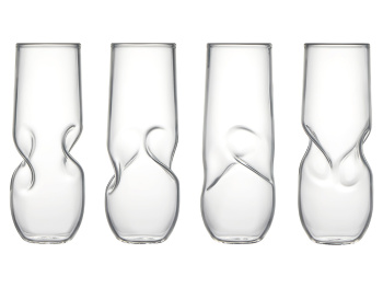 Набор из двух бокалов и пробки для шампанского "Bubbly Bliss"