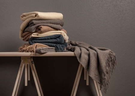 Плед Classic, бордовый