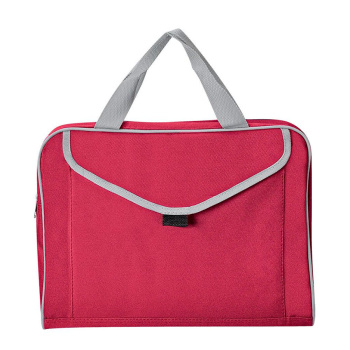 Конференц-сумка "Mail", красный, 35х30x8 см, полиэстер, шелкография