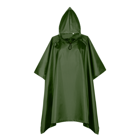 Дождевик-пончо 302_Тёмно-зелёный (130) (46/S)