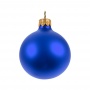 Елочный шар Gala Matt в коробке, 6 см, синий