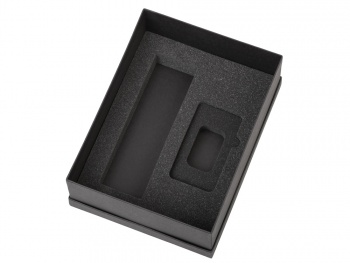 Подарочный набор с термосом и повербанком С1, красный