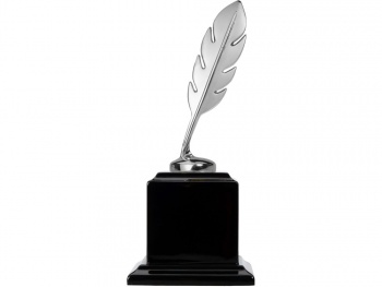 Награда "Перо", серебристый/черный
