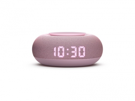 Умная колонка VK Капсула Мини с голосовым помощником Марусей, розовый