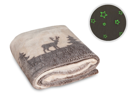 подарочный набор с пледом, кружкой и чаем