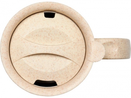 Чашка из пшеничной соломы Wey 400 мл с изоляцией, натуральный