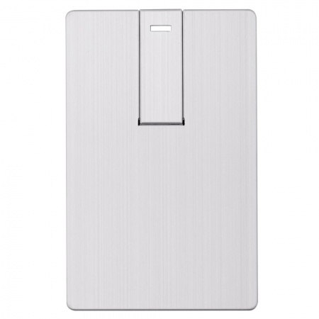 Флешка Hard Work, 16 Гб, серебристая