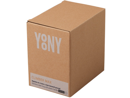 Стальная кружка с двойными стенками "Climber Max", 450 мл, белый