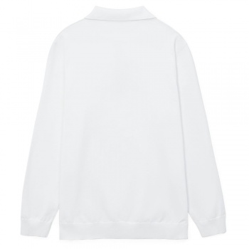 Рубашка поло мужская с длинным рукавом Terrazzo, белая