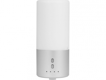 Увлажнитель воздуха с подсветкой "Breathe", белый/серебристый