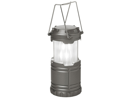 Туристический фонарь с эффектом пламени «Beacon», серый