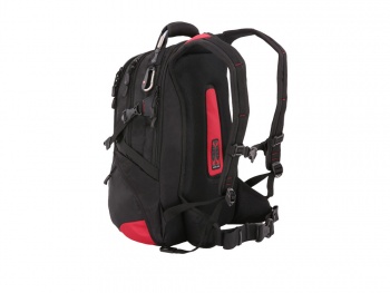 Рюкзак SWISSGEAR, 15”, полиэстер 1200D, 36х17х50 см, 30 л, черный/красный Рюкзак SWISSGEAR, 15”, полиэстер 1200D, 36х17х50 см, 30 л, черный/красный