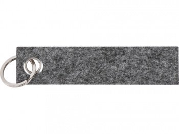Брелок "Felt" из RPET-фетра, серый