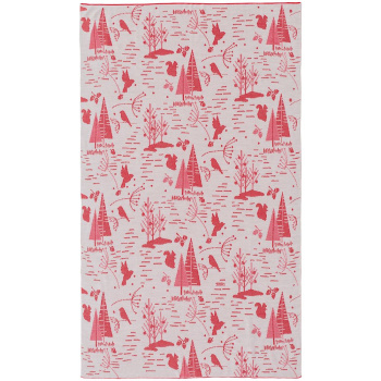 Плед «Русские сказки», красный