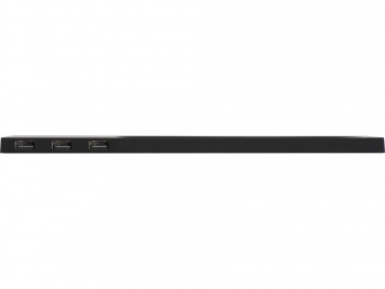 Беспроводное настольное зарядное устройство "Glide" с подсветкой, софт тач