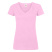 Футболка "Lady-Fit V-Neck T", светло-розовый_L, 95% х/б, 5% эластан, 210 г/м2