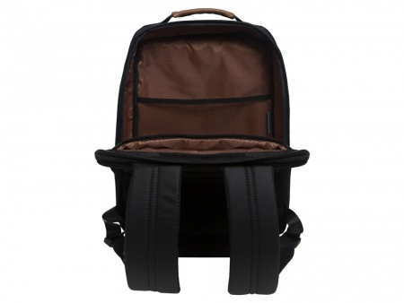 Рюкзак TORBER VECTOR с отделением для ноутбука 15,6", черный, нейлон, 42 х 30 x 13 см