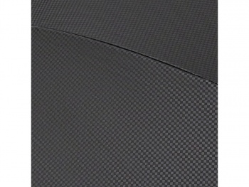 Зонт-трость 7915 Carbon» с куполом из переработанного пластика, полуавтомат, черный