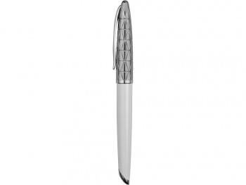 Ручка-роллер Waterman Carene, цвет: Contemporary white ST, стержень: Fblck