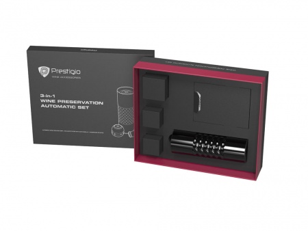 Автоматический набор для хранения вина "Prestigio"