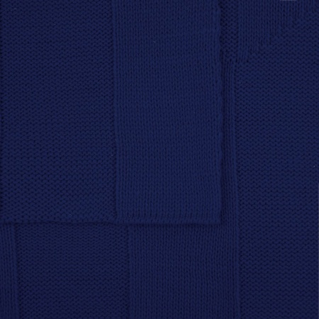 Плед Rombus, темно-синий (сапфир)