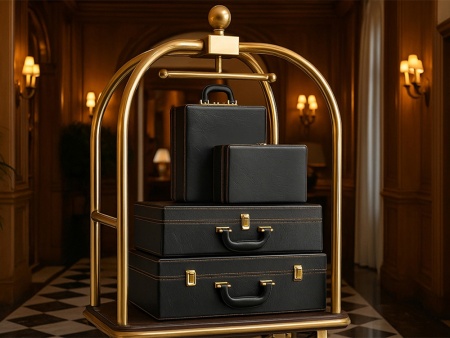 Дипломат подарочный, темно-коричневый