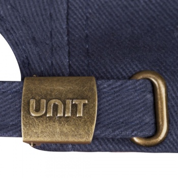Бейсболка Unit Trendy, темно-синяя с бежевым Бейсболка Unit Trendy, темно-синяя с бежевым