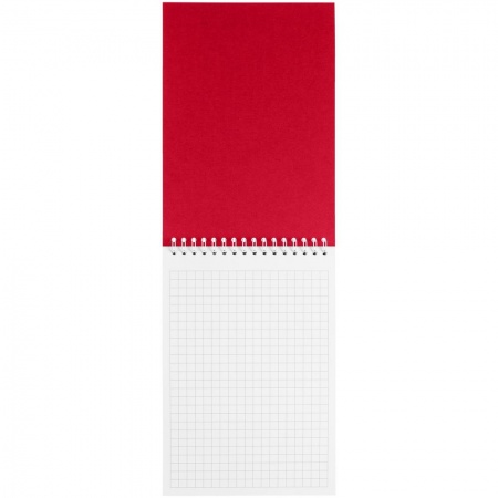 Блокнот Dali в клетку, красный