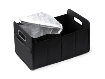 Складной органайзер для авто KENTIN c холодильником, черный .