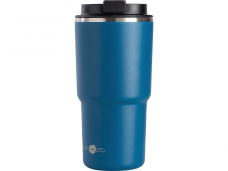 Вакуумная термокружка с  керамическим покрытием «Pick-Up», 650 мл, синий
