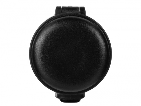 Вакуумная термокружка Waterline c кнопкой «Guard», 400 мл, черный