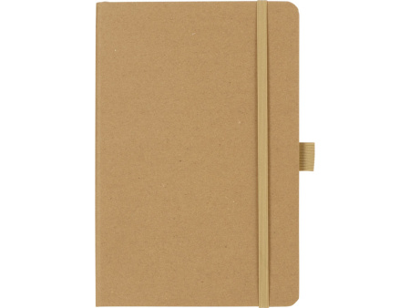Блокнот "Sevilia Hard", твердая обложка из крафта A5, 80 листов, крафтовый/бежевый