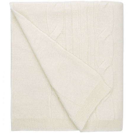 Плед Dantel, молочно-белый